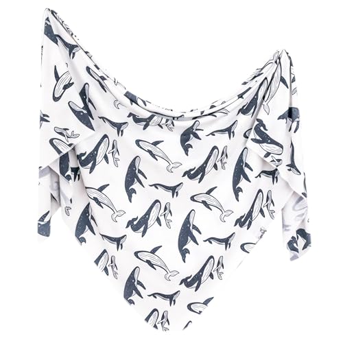 Image of Copper Pearl Baby Swaddle Blanket - Premium Knit Baby Blanket, Large Soft Stretchy Receiving Blankets for Baby Boy and Girl, Swaddles for Newborn, Infant, and Toddler (Cove)