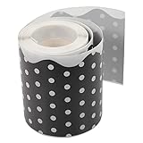 EXCEART 1 ロール ボーダーステッカー 報奨金 取り外し可能な 国境教室速報 ボード 色褪せない 包む シール 黒板の境界線のトリム 速報アクセサリー 装飾用ボーダートリム 銅板ステッカー