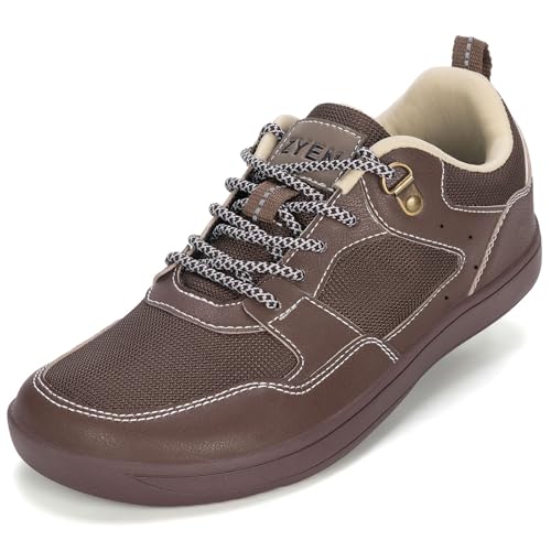 ZYEN Men's Barefoot Shoes Wide Toe Box