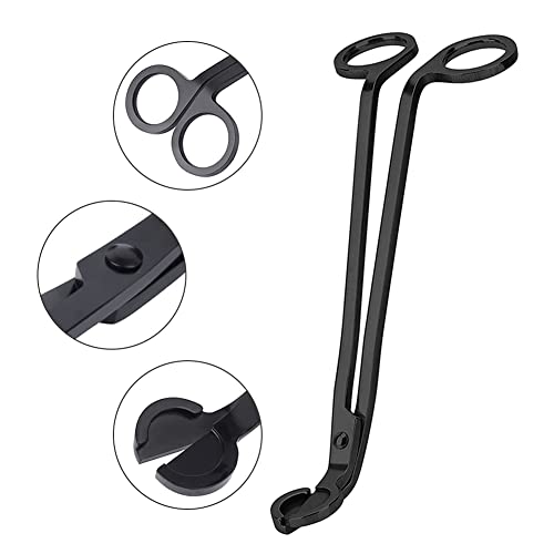 Dochtschere, Kerzenschere, Dochtschneider, Docht Trimmer, Dochtknipser, Candle Wick Trimmer, Kerzedocht Scheren, Edelstahl Kerzendocht Scherendochtschneider, Dochtschneider für Duftkerzenliebhaber