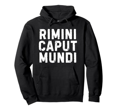 Rimini Caput Mundi Città Simpatica Uomo Donna Bambino Sweat à Capuche
