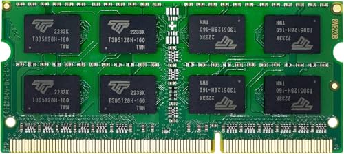 Image of Timetec P N 76TT16NUSL2R8-8G 8GB Dual Rank 1600MHz DDR3 PC3-12800 Non-ECC Unbuffered CL11 204-Pin SODIMM 2Rx8 512x8 1.35V Laptop PC Computer Memory Ram Module Upgrade 8GB 4GB