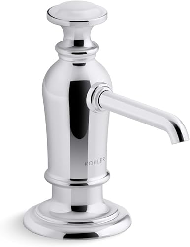 Miniatura 8 de Kohler K-35759-CP Graze Dispensador de jabónloción, cromo pulido