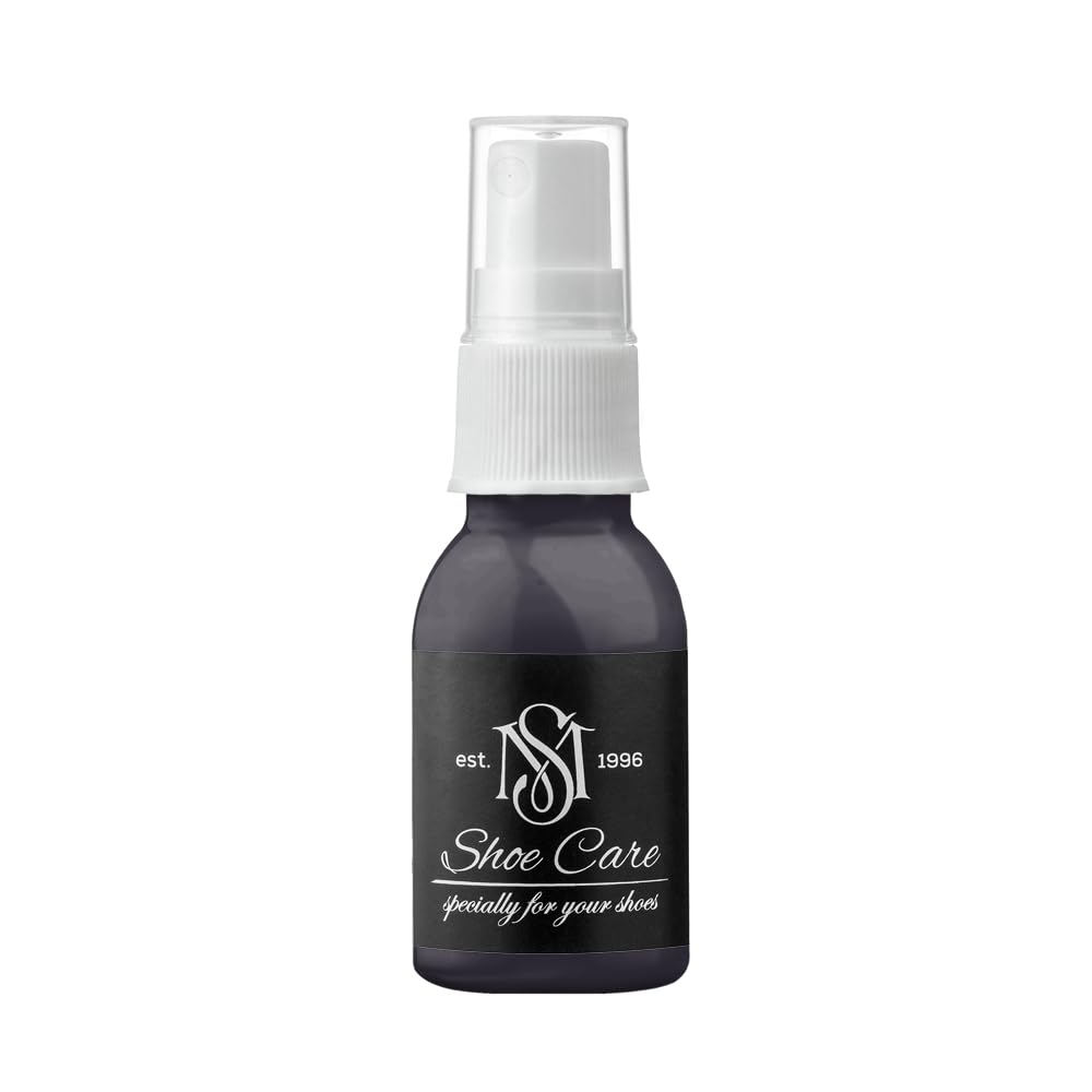 Spray do zamszu i nubuku - NCS S 8005-R50B Niemal Czarne Indygo - Renowator koloru i impregnat do zamszu, nubuku, weluru marki MAVI STEP - 50 ml / 1.70 fl oz