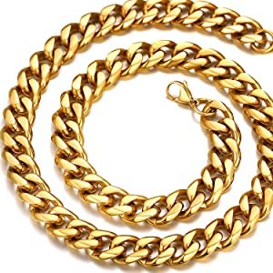 See full amazon price history chart for DMJ (20Inch 22K Finely Detailed Mens Chain in Gold Plating Gold-plated Plated Stainless Steel Chain (D-B-ROPE01) (9MM) DMJ (20Inch 22K Finely Detailed Mens Chain in Gold Plating Gold-plated Plated Stainless Steel Chain (D-B-ROPE01) (9MM) (B0BTXCGK6D) Amazon Price History, Amazon Price Tracker