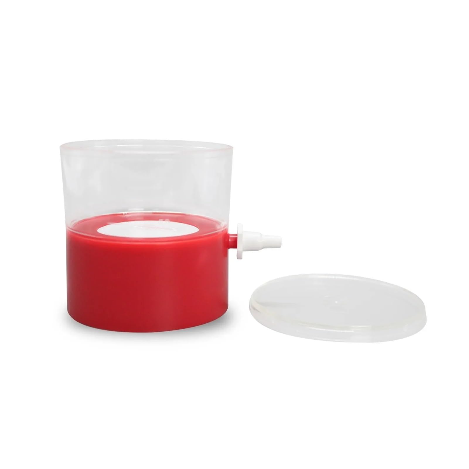 filtración al vacío con tapón de botella estéril Filtro de vacío superior con dispositivo de filtración estéril for botella, membrana PES de 0,22 µm(0.22um 500ml)
