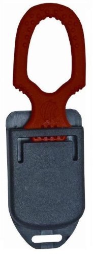 New Safety and Rescue Scuba Diver Twin Line Cutter with Hard Plastic Sheath - International Rescue Red