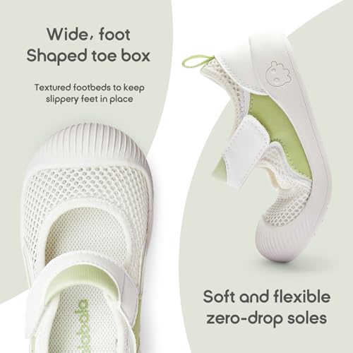 Image of Balabala Baby Toddler Walking Shoes Boys Girls Slip On Sandals Kids Water Shoes Barefoot Shoes Breathable Mesh Lightweight