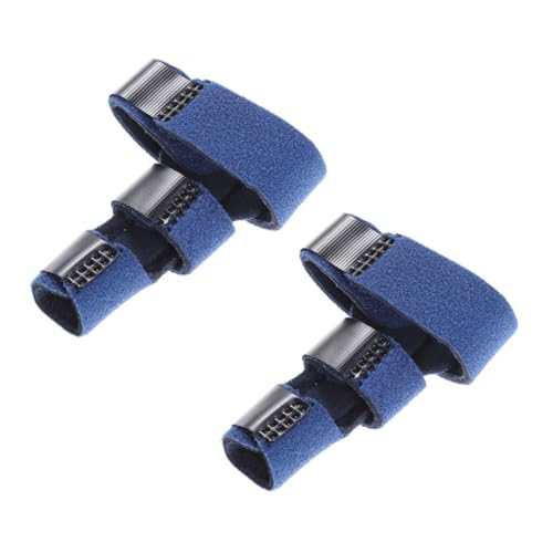 HAPINARY 2pcs Strap Brace Resting Hand Splint Splints for Support Brace Thumb Fracture Brace Blue Ok Cloth and Strong Self-adhesive Cloth