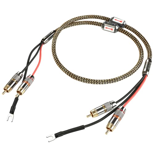 5N OFC Phono Cable with Ground