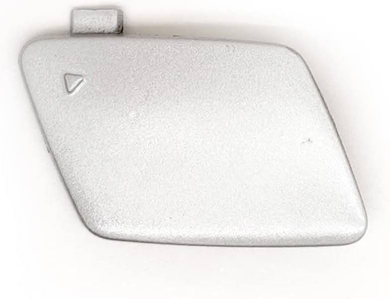 Front Tow Cover for 09-11 BMW 3 M Sport E90 E91 LCI Sedan Wagon fit 318i 320i 328i 325i 325d 335i 6MT Bumper Hook Eye Towing Cap 2009 2010 2011 51117891391 (Silver)