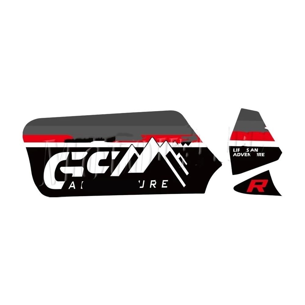 Pad réservoir carburant moto pour l'aventure en R1250GS et pistes de bras oscillant