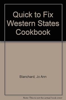 Paperback Quick to Fix Western States Cookbook Book