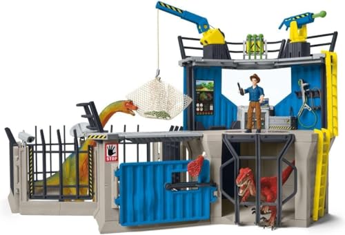 Cadeau dinosaure Schleich 41462 grande station de recherche anniversaire