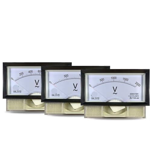 Voltmètre aiguille 1000Hz conçu pour la surveillance des fréquences intermédiaires