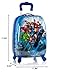 Marvel Avengers 18 Inch Kids Hard Shell Spinner Suitcase, Lightweight ABS Carry On Travel Trolley with 360 Degree Wheels and Telescopic Handle for Boys