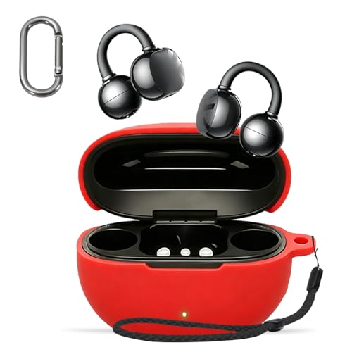 For SoundPEATS POP Clip2 �P�[�X �J�o�[ �yHUKWIMO�z �J���r�i�t��+�X�g���b�v�t�� �ϏՌ� �h�� �h�o �����[�d�\ �S�ʕی� �L�Y�h�~ SoundPEATS POP Clip2 �Ή� [���b�h]