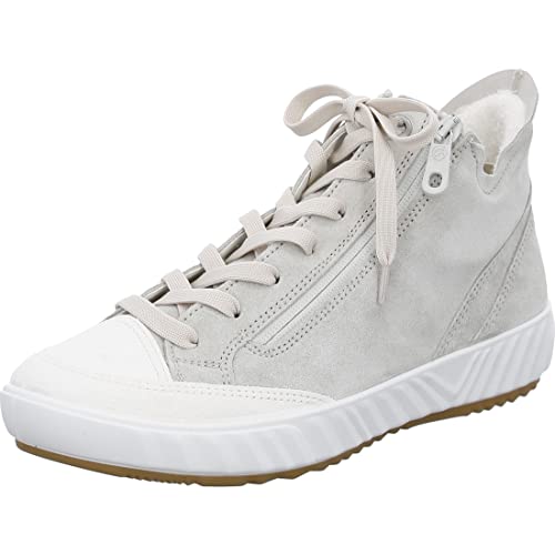 ara Damen AVIO Sneaker, Bianco,Kalk, 39 EU Weit