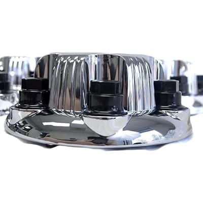 Set of 4 Chrome Center Caps for Chevy Silverado 1500 1999-2018