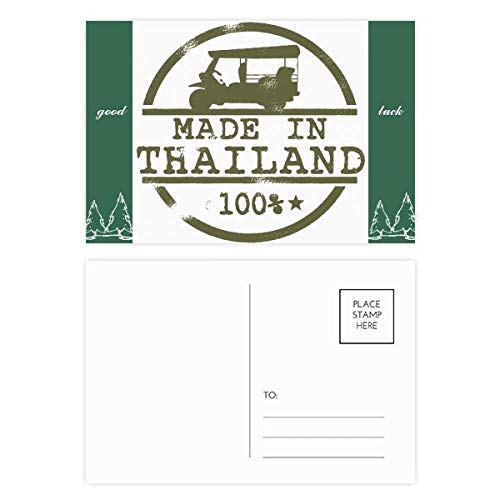 Cartes postales Thaïlande illustration de tracteur en lot de 20 pour collectionneur