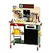 Theo Klein 8734 Bosch Banco da Lavoro Bosch in Legno | Robusto Piano di Lavoro per Bambini con Altezza Regolabile | Giocattolo per Bambini dai 3 Anni