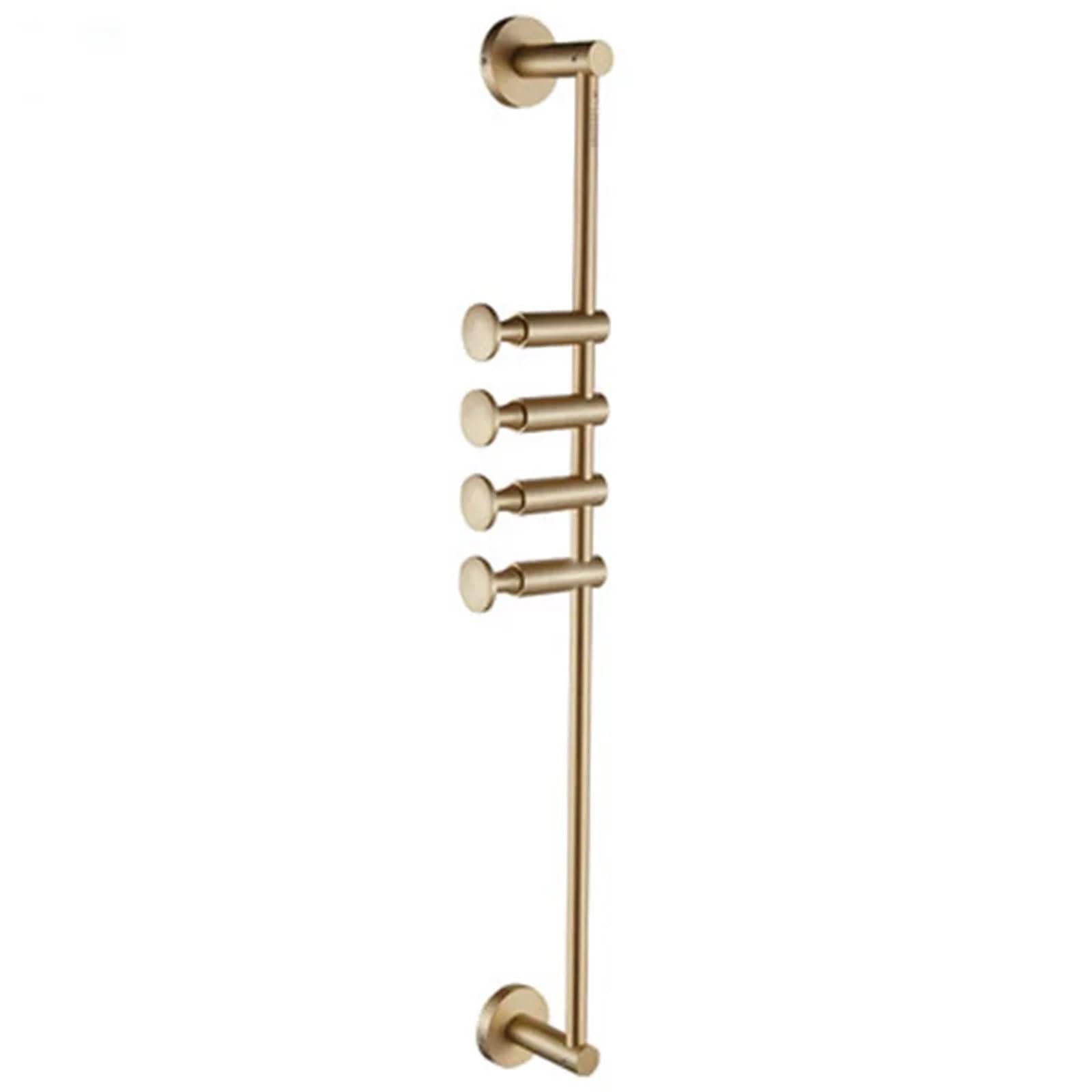 UALXPAO Brass Robe Hook Wall Mounted Brass Cloth Hanger Wall Hook