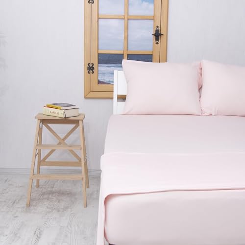 Venice Home 100% Cotton Bed Sheet Set with Deep Pocket - T-Shirt Fabric Jersey Knit - Extra Soft...
