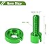 HOPESPANNER 4 Pcs M8 Motorcycle Clutch Brake Cable Adjuster Screw Aluminum Alloy Brake Clutch Line Adjusting Bolt for Motorbike Scooter Dirt Bike Green