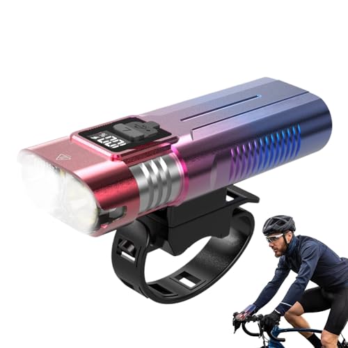 Luces de bicicleta, faro de Scooter,Potente bicicleta lámpara USB recargable | 2000mah Bicicletas luz, faro LED impermeable, 4 modos, para carretera