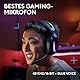 Logitech G G522 LIGHTSPEED kabelloses Gaming-Headset, LIGHTSYNC RGB, Mikrofon und erweitertem synchronisierten Audio, Tri-Konnektivität mit LIGHTSPEED, Bluetooth, USB-A auf USB-C für PC – Schwarz