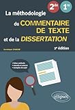 livre francais seconde hatier  La méthodologie du commentaire de texte et de la dissertation 2nde, 1re