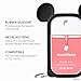 Touchland & Disney Special Edition Mist Case 1FL. OZ., Protective and Stylish Hand Sanitizer Spray Accessory, Silicone with Keyring, Mickey Mouse