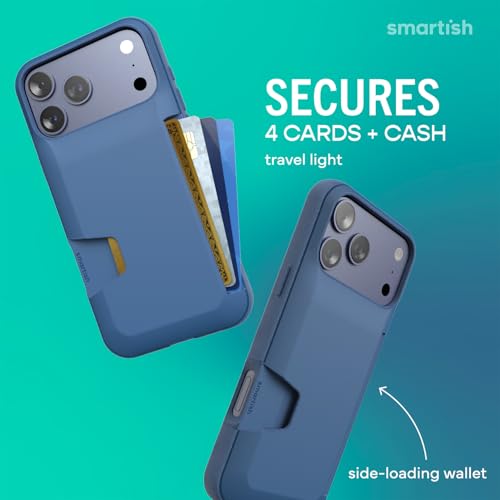 Coque Portefeuille iPhone 17 Pro Max Smartish Légère Résistante Protège Écran et Cartes - 2