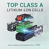 DCA 20V MAX Lithium-Ion Battery, 4.0Ah High Capacity Battery Pack Compactible 20V Cordless Power Tool, 1.3lbs (FFBL2040)
