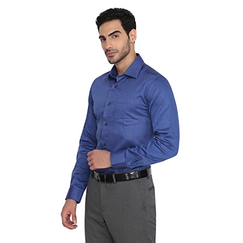 Image of blackberrys Structured Cotton Slim Men's Shirt
