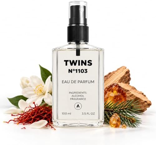 TWINS Impression of Bac. Rou. 540 | Unisex Perfume for Women and Men Eau de Parfum | No.1103 | 3.4 Fl Oz / 100 ml