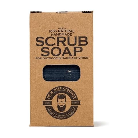 Dr K Soap Company K Scrub Body Soap XL 225g - kraftvolle Kernseife die frisch nach Zitronengras duftet Cover