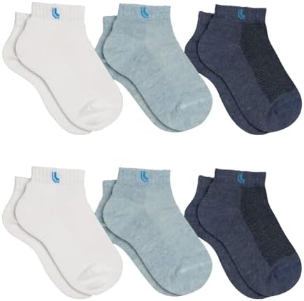 Kit 6 Pares Meia Infantil Lupo Algodão Tamanho 24 a 29