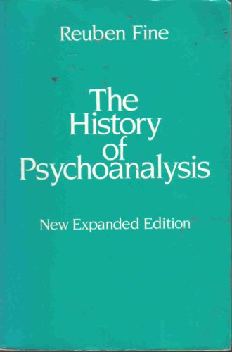 The History of Psychoanalysis 0824513150 Book Cover