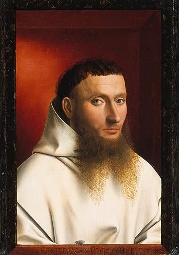 Graffiti Art Mural Portrait d'un Chartreux Petrus Christus Peinture Poster 60x90