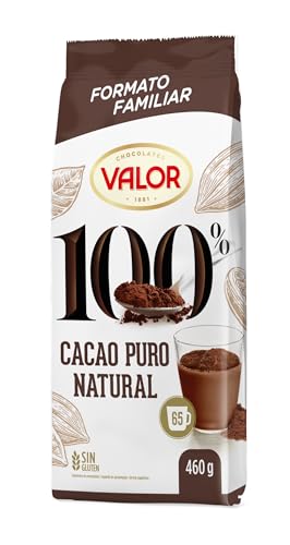 Valor - Cacao Puro en Polvo 100% Natural, 460 g