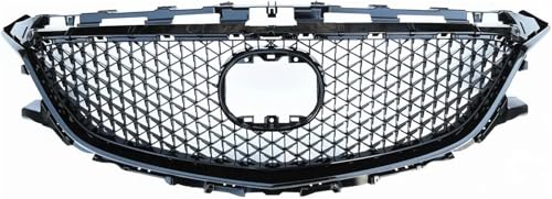 Rejilla frontal estilo panal y antiniebla para Mazda 6 y Atenza