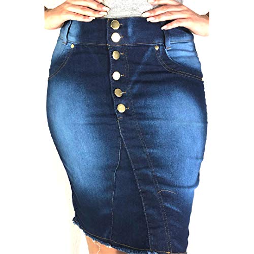 Saias Jeans Evangélica Atacado Oferta 9 Unidades Envio Imediato