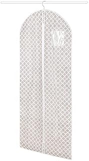 Compactor Dress Bag, NON WOVEN 75G, Taupe/White, 60 x 10 x 137 cm