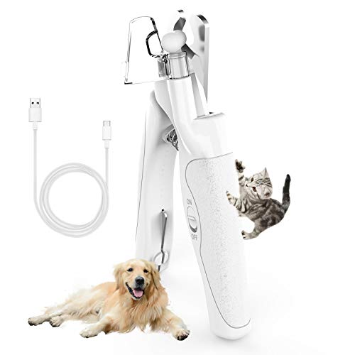Tagliaunghie Professionale Per Cani E Gatti Con Luce LED: Sicuro, Antigraffio E Preciso Per Una Toelettatura Senza Stress