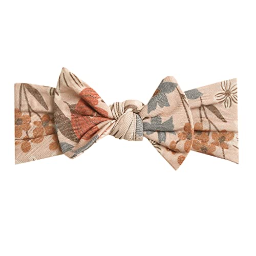 Copper Pearl Baby Bows: Stylish Headbands for Baby Girls, Premium Soft and Stretchy Baby Headbands, Perfect for Newborns, Trendy Designs - Eden
