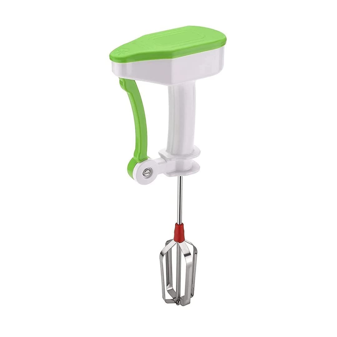 Milindi Sales Butter Milk Lassi Maker Hand Press Blender Mixer – Egg Beater, Lassi Butter, Coffee, Milk & Egg Mixer Shaker-image-8