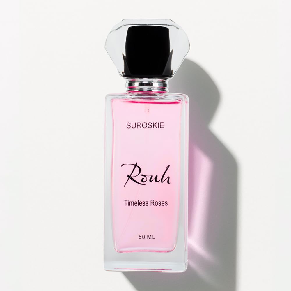 Suroskie Rouh Perfume 50ml | Luxury Eau De Parfum | Long Lasting Unisex Fragrance Spray | Aromatic Blend of Aqua, Lotus & Amber Scent | Citrus, Floral & Woody Notes | Premium Gift for Men & Women-image-36