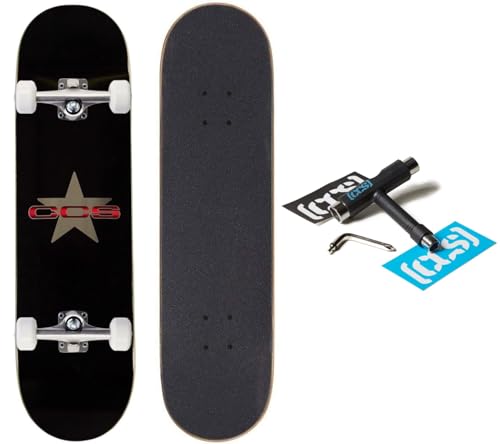 CCS 97 Star Skateboard Silver