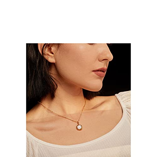 Collier pendentif en acier inoxydable emballage soigné cadeau anniversaire idéal - 4